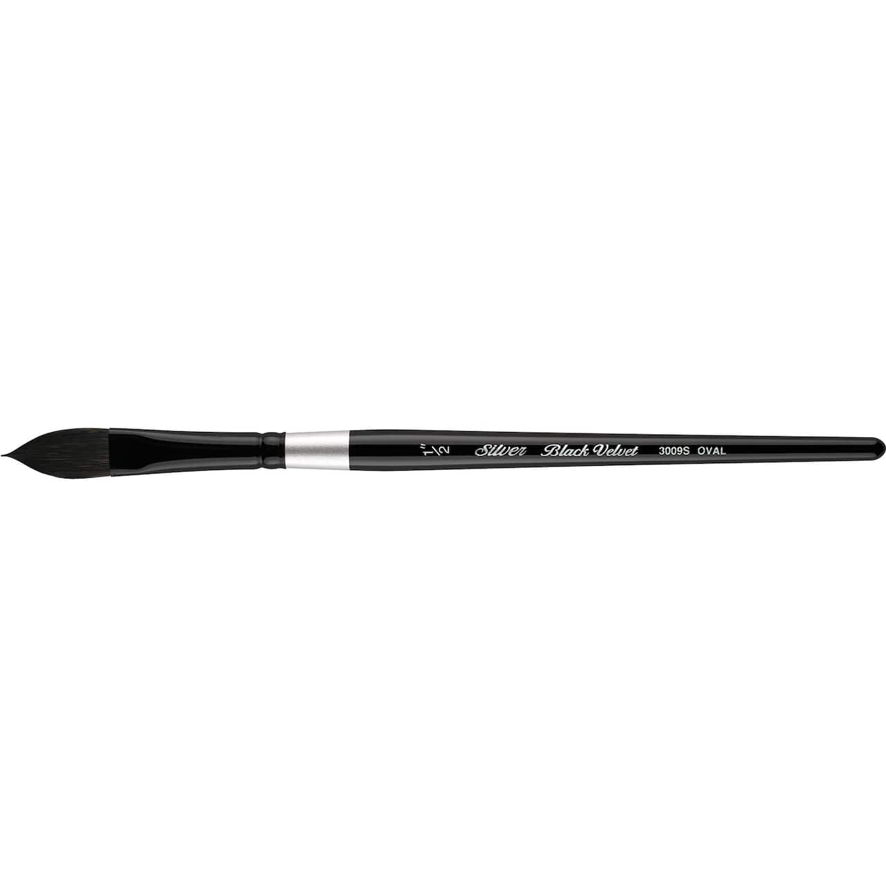 Silver Brush Limited Black Velvet® 3009S Oval Wash Brush